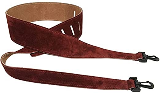 Perris Leathers P25SBJ-210 2.5-Inch Soft Suede Banjo Strap