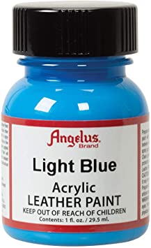 Angelus Leather Paint 1 Oz Light Blue