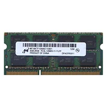 8GB Micron DDR3 1600 MHz PC3-12800 1.35V Laptop RAM Memory MT16KTF1G64HZ-1G6E1 693374-001