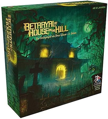 Wizards of the Coast Betrayal at House on the Hill Connoisseur Game Board Game 3-6 Players from 12  Years 60  Minutes, German Edition