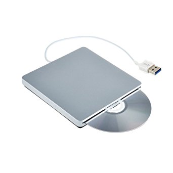 USB3.0 External Slot-in DVD VCD CD RW Drive Burner Superdrive for Apple Macbook Pro Air iMAC