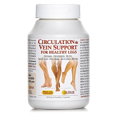 Circulation & Vein Support for Healthy Legs 30 Capsules