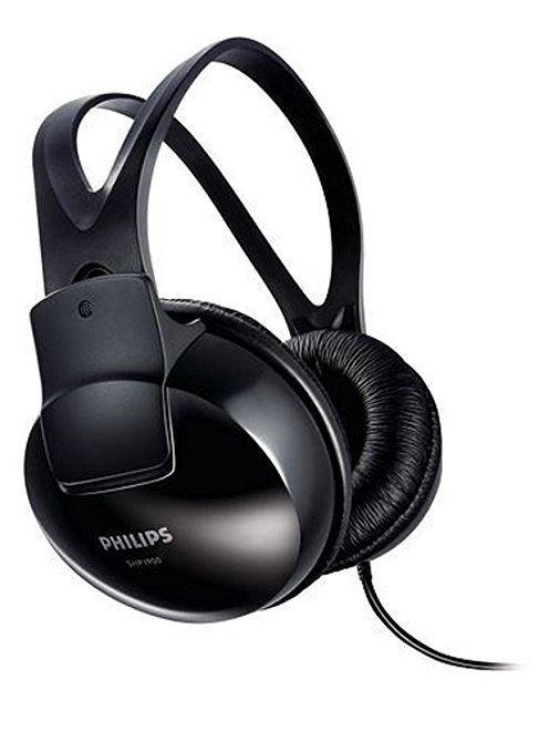 Philips SHP1900/97 Over-Ear Stereo Headphone (Black)