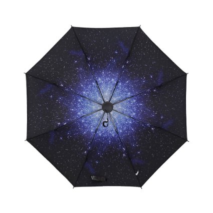 gusuqing Cute Travel Umbrella Manually Foldable Rain Windproof Anti-UV Flower Umbrella for Easy Carrying