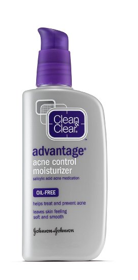 Clean & Clear Advantage Acne Control Moisturizer, 4 Ounce (Pack of 3)