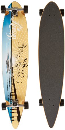 Krown Maple 9" x 43" Pintail Longboard Skateboard