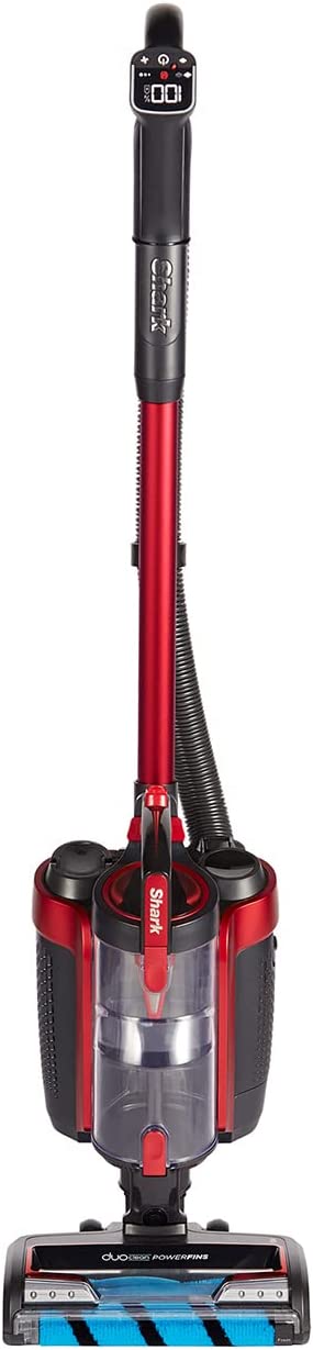 Shark Cordless Upright Vacuum Cleaner [ICZ300UK] 60 Minute Run Time*, Anti Hair Wrap, PowerFins, Powered Lift-Away, Red