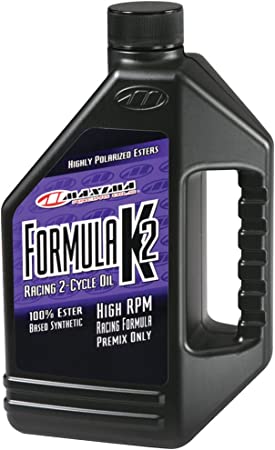 Maxima 22916 Formula K2 2-Stroke Synthetic Racing Premix Oil - 16 oz. Bottle