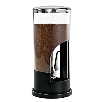 Zevro KCH-06079 Indispensable 1/2-Pound-Capacity Coffee Dispenser, Black