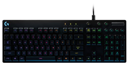 Logitech G810 Orion Spectrum RGB Mechanical Gaming Keyboard 920-007739