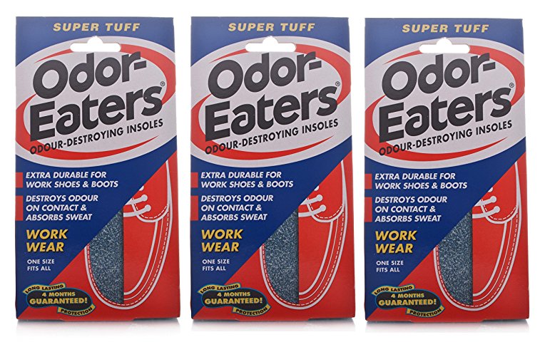 THREE PACKS of OdorEaters Super Tuff