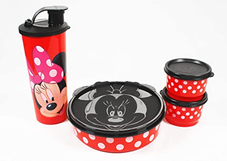 Lunch Tupperware Disney Minnie Mouse Set