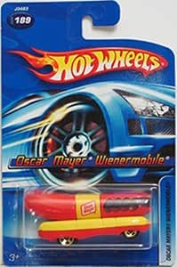 Hot Wheels Oscar Mayer Weinermobile 2006 1:64 Scale Collectible Die Cast Metal Toy Car Model #189