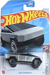 Hot Wheels Tesla Cybertruck, HW Rolling Metal 4/5 [Silver] 246/250