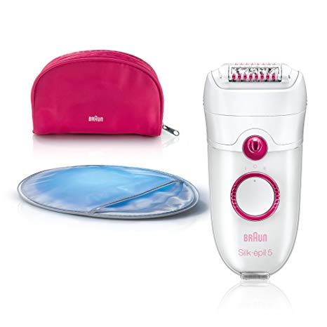 Brown SE5185 Epilator, White/Pink