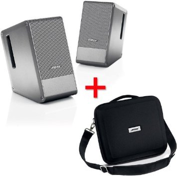 Bose Computer MusicMonitor Silver & Travel Bag