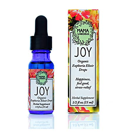 5 Flower Essences - Joy - Happiness, Feel Good, Stress Relief - Organic