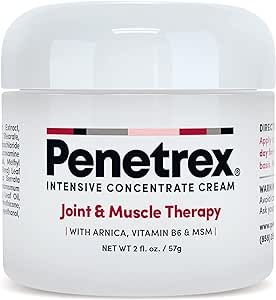 Penetrex Joint & Muscle Therapy – Soothing Comfort for Back, Neck, Hands, Feet – Premium Whole Body Rub with Arnica, Vitamin B6 MSM & Boswellia – Non-Greasy 2oz Cream