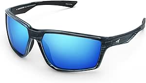 KastKing Osage Polarized Sport Sunglasses for Men and Women, Ideal for Driving Fishing Cycling Running, UV Protection