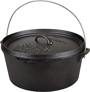 Stansport Pre-Seasoned Cast Iron Dutch Oven