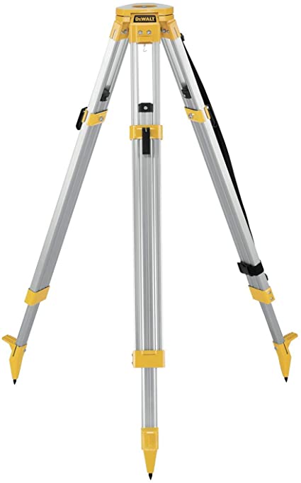 DEWALT Tripod, 11-Threaded, Flat Head, 5/8-Inch (DW0736)