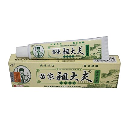 Pawaca Natural Chinese Herb Herbal Cream for Psoriasis Dermatitis, Eczema Treatment Cream Onitment Anti Bacterial Skin Fungus Candida Albican Skin Problems