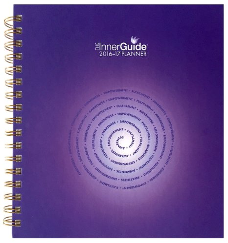 InnerGuide 2016-2017 Planner, July-June, Hardbound Calendar with Journal, Goal & Life Coach Planner