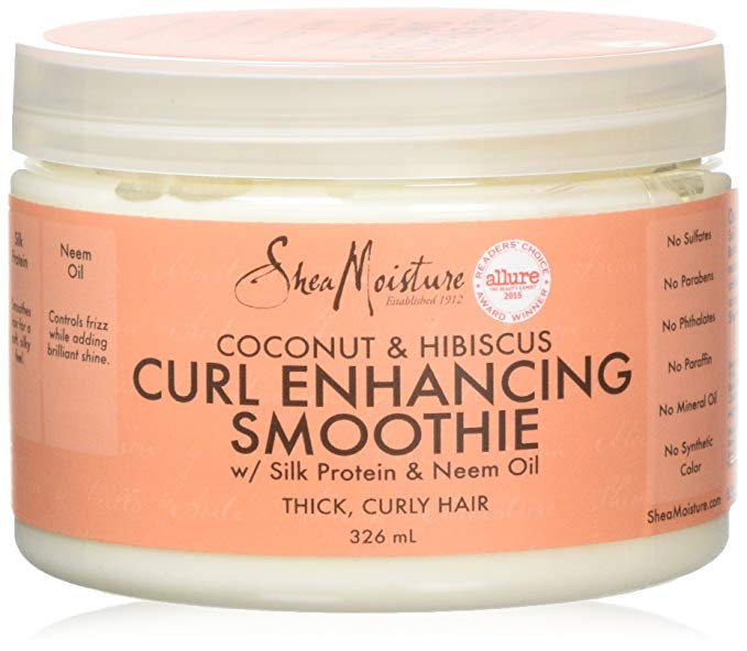 Shea Moisture Coconut and Hibiscus Curl Enhancing Smoothie, 326 ml