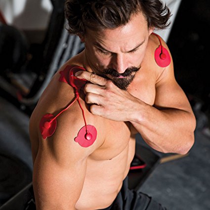 Bluetooth Muscle Stimulator (Wireless) by POWERDOT - FREE Training App - Great For Soreness, Muscle Building, and Recovery Time