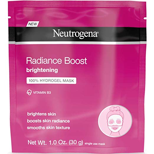 Neutrogena Radiance Boost Brighten Hydro Mask 1 Ounce (12 Pieces) (30ml)