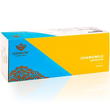 Goodwyn Chamomile Herbal Stress Relief Tea, 100 Tea Bags