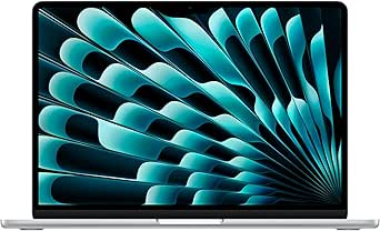 Apple 2024 MacBook Air 13-inch Laptop with M3 chip: Built for Apple Intelligence, 13.6-inch Liquid Retina Display, 16GB Unified Memory, 256GB SSD Storage, Backlit Keyboard, Touch ID; Silver