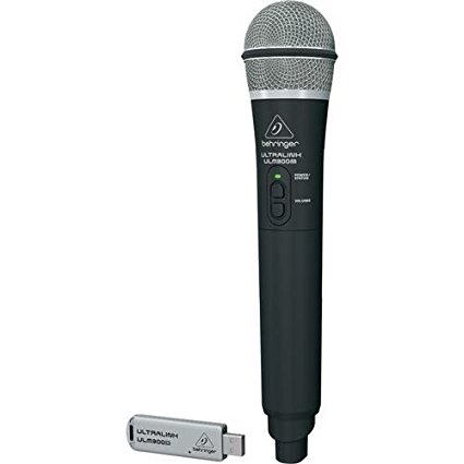 Behringer Ultralink High-Performance 2.4GHz Digital Handheld Microphone and Dual-Mode USB Receiver