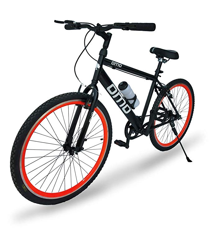 Omobikes Model-1.0 Lightweight |13kg| Fast Light Weight Hybrid Cycle with Alloy Rims, Anti Rust Frame and Toffee Chola MS Accidental and Theft Insurance