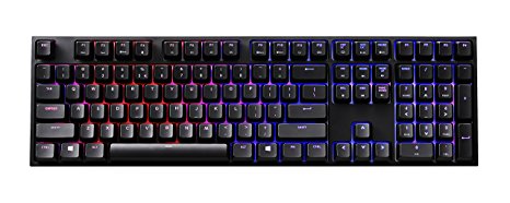 Cooler Master Quick Fire Xti USB Mechanical Gaming Keyboard Brown Switches With Multi-Color Backlit SGK-4060-KKCM1-US