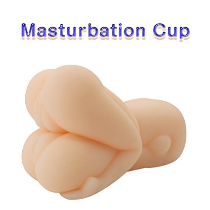 Bigbanana 3D Realistic Male Masturbator Vagina Pocket Pussy Masturbation Adult Sex Toys for Men (Flesh5)