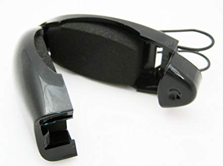 Ketofa 2-Pack Sunglass Visor Clip Sunglasses Eyeglass Holder Car Auto Reading Glasses Black