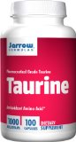 Jarrow Formulas Taurine 1000mg Capsules 100-Count