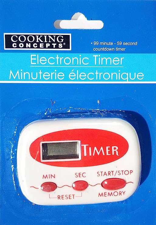 Electronic Kitchen Timer - 1 pc,(Cooking Concepts)