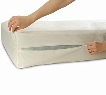 Ruthy's Textile Bed Bug Proof Allergy Protection Zippered Extra Heavy Mattress Protector (Twin)