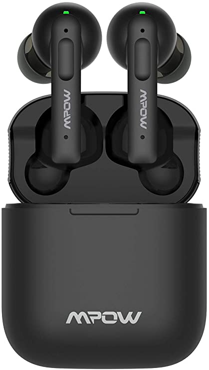 Wireless Earbuds Active Noise Cancelling, Mpow X7 ANC Bluetooth Earphones w/6 Mics Noise Cancelling, Stereo Earbuds w/Deep Bass, 35Hrs ANC Earbuds w/USB-C Charge, Smart Touch Control, IPX8 Waterproof