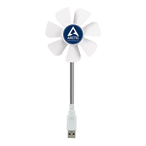 Arctic Breeze Mobile 92mm USB Portable Fan (Silver)