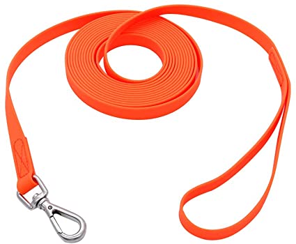 Waterproof Dog Training Leash 50FT 30FT 15FT 10FT 5FT Heavy Duty Recall Long Lead for Large Medium Small Dogs