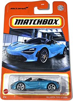 Matchbox 2021 - McLaren 720S Spider [Blue] McLaren #20/100