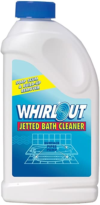 Summit Brands WhirlOUT Jetted Bath Cleaner 22oz Self Cleaning Action Formulated to Clean Hot Tubs, Spas, Whirlpools & Jetted Bathtubs (2 Pack)