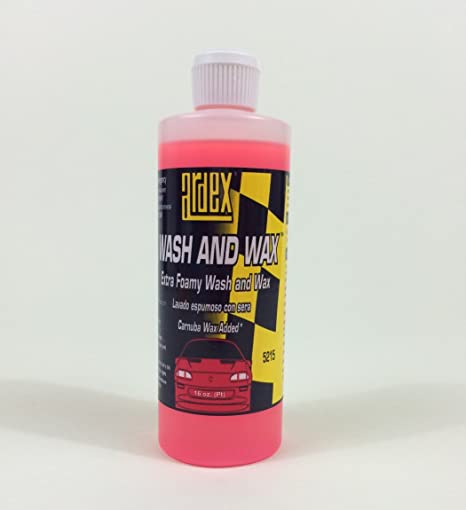 Ardex Wash and Wax Concentrate - Extra Foamy One Step Clean & Shine - DIY Like The Pros! (16 Oz.)