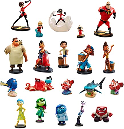 Disney Pixar Mega Figurine Play Set – 20-Pieces