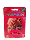 RedLips 2 Premium Improved Formula Male Enhancement Sex Pill 1250mg- 5 Pills