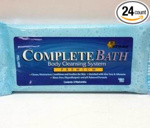 CompleteBath Body Cleansing System 8 Cloths (Pack of 3)