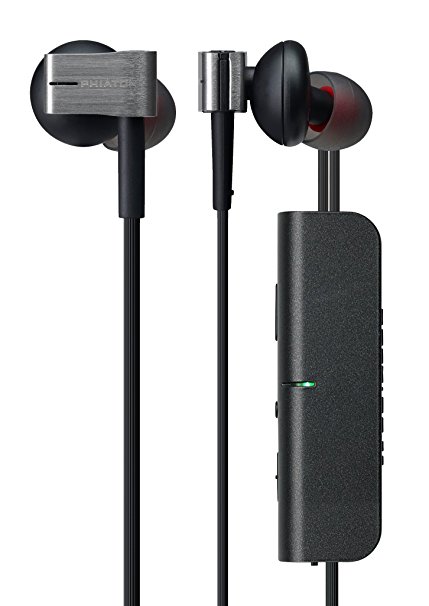 Phiaton PS 202 NC Active Noise Cancelling Earphones with Microphone
